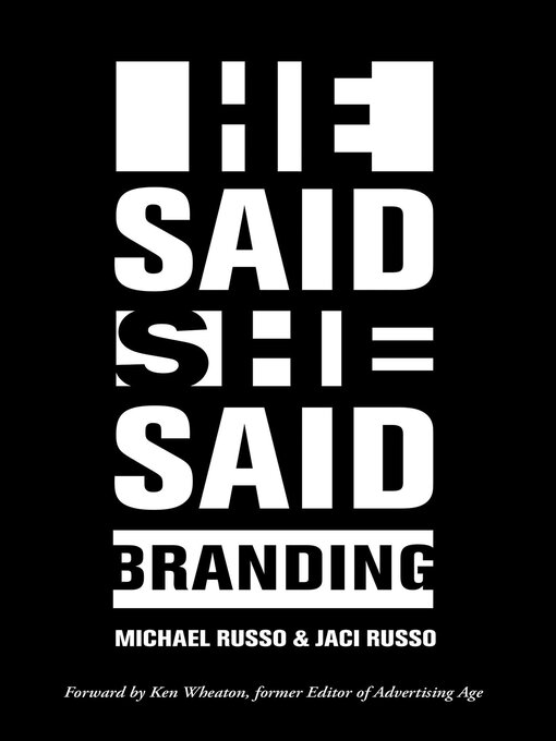 Cover image for He Said, She Said